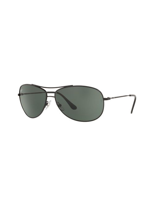 Ray-Ban Black Rb3293 Sunglasses Frame Green Lenses Polarized for men