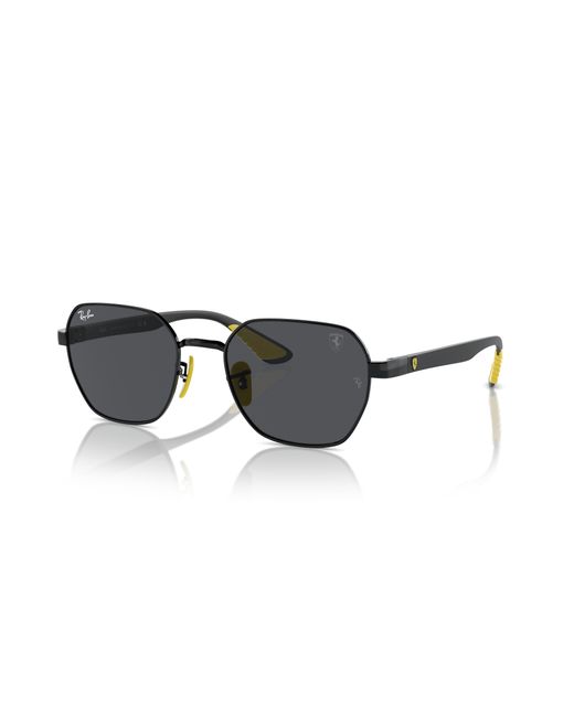 Ray-Ban Black Sunglasses Rb3794m Scuderia Ferrari Collection
