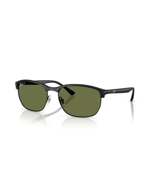 Ray-Ban Green Sunglasses Rb4469 Polarized S Lenses