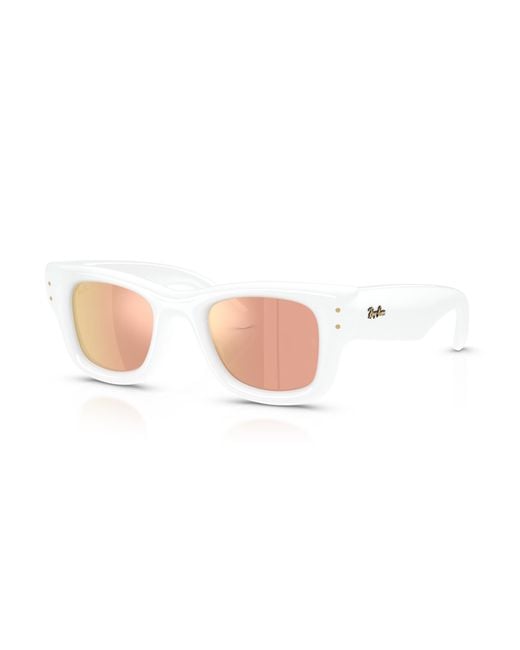 Ray-Ban Black Wayfarer Puffer Special Collection Sunglasses Frame Brown Lenses