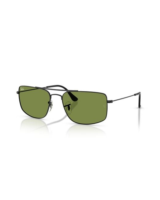 Ray-Ban Green Sunglasses Explorer Iii