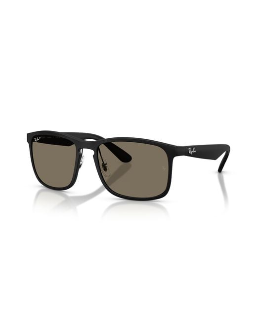 Homme Sunglass Rb4264Ch Chromance Ray-Ban en coloris Black