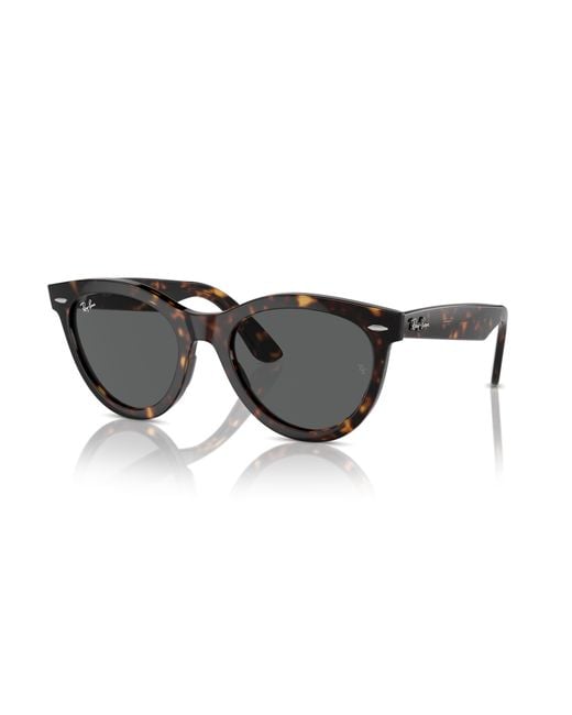 Ray-Ban Black Wayfarer way sonnenbrillen fassung grey glas