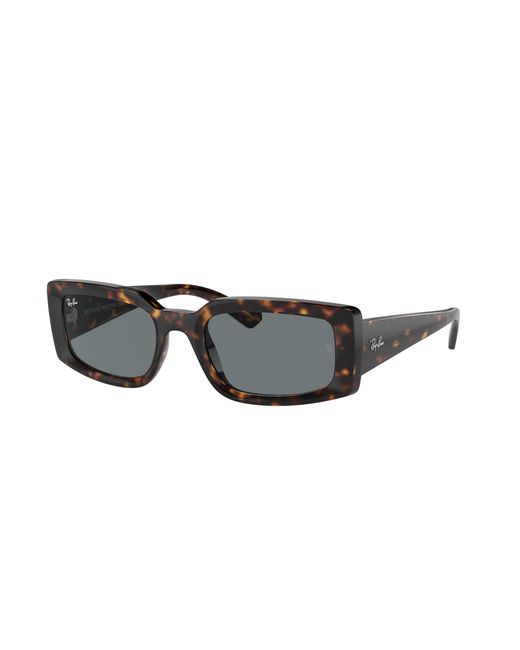 Ray-Ban Black Rb4395 Kiliane Square Sunglasses