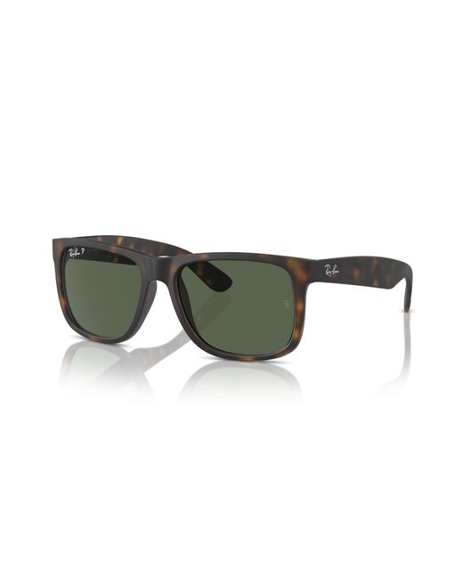 Ray-Ban Green Sunglasses Justin Classic for men