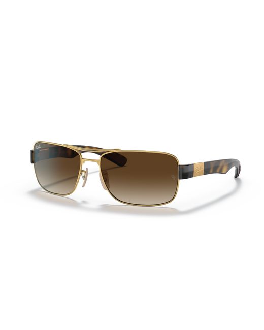 Ray-Ban Black Rb3522 Sunglasses Frame Brown Lenses for men