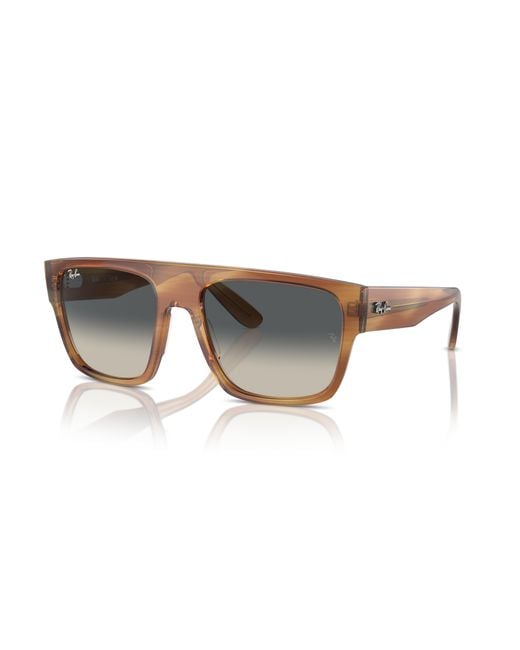 Ray-Ban Black Rb0360s Drifter Square Sunglasses