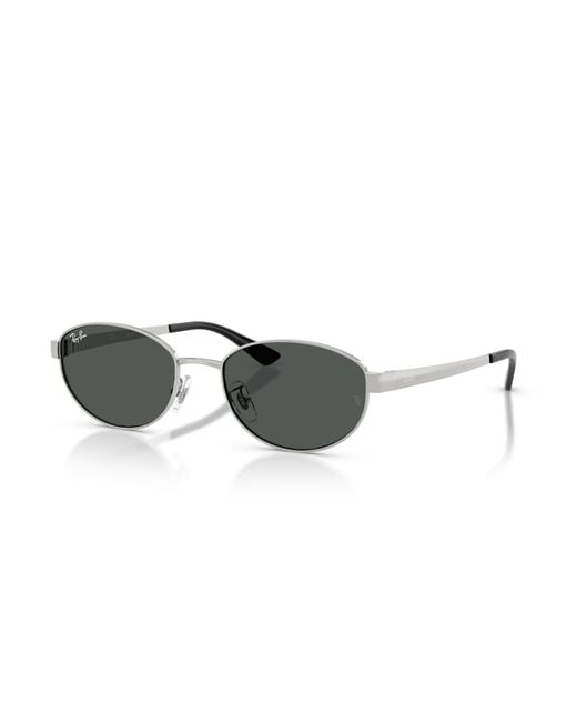 Ray-Ban Black Rb3774d Sunglasses Frame Grey Lenses