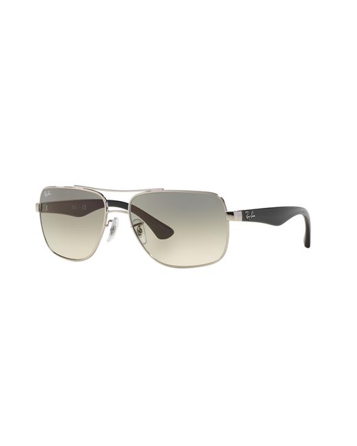 Ray-Ban Sunglasses Man Rb3483 - Black Frame Green Lenses Polarized 60-16 for men