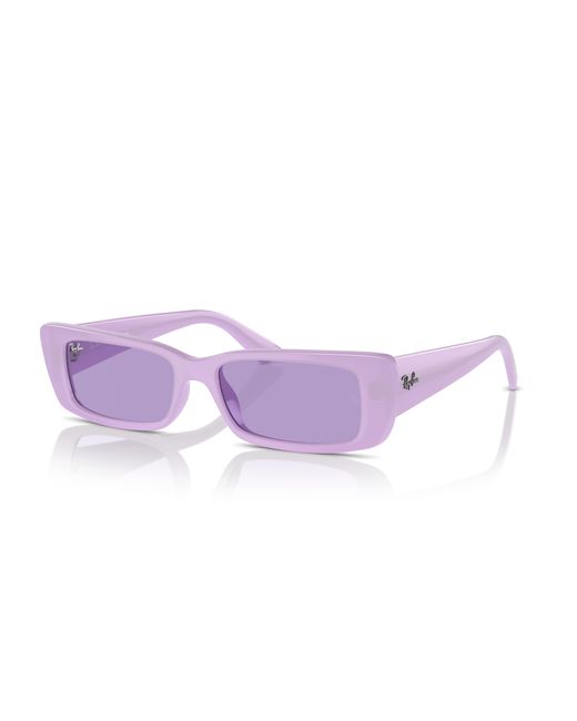 Ray-Ban Purple Rb4425 Teru Rectangular Sunglasses