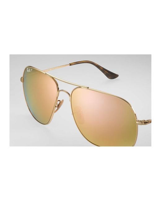 RayBan Rb3587 Chromance Gold Lyst