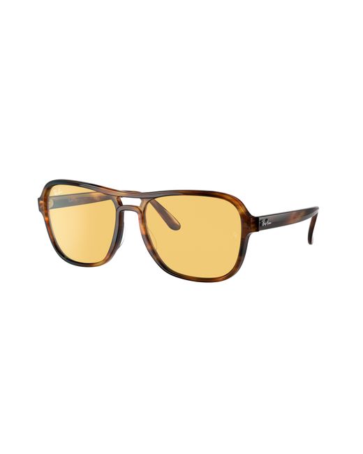 Ray-Ban Black State side reloaded sonnenbrillen fassung yellow glas