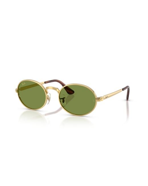 Ray-Ban Green Sunglasses Rb3931 By A$ap Rocky