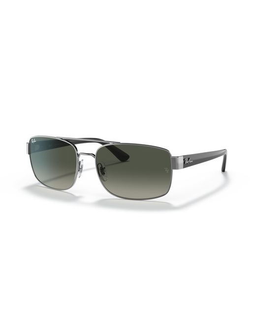 Ray-Ban Black Sunglasses Man Rb3687 - Grey Frame Grey Lenses 58-17 for men