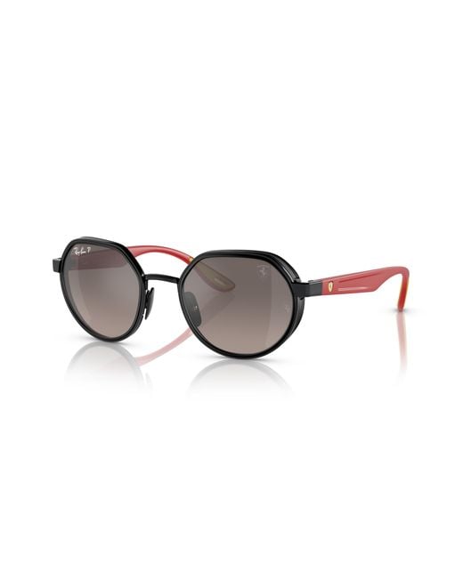 Ray-Ban Black Ferrari 499p – hypercar | limited edition sonnenbrillen fassung grau glas polarisiert