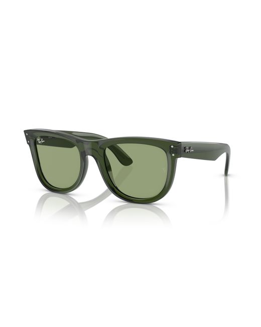 Ray-Ban Wayfarer Reverse Limited Sunglasses Frame Green Lenses