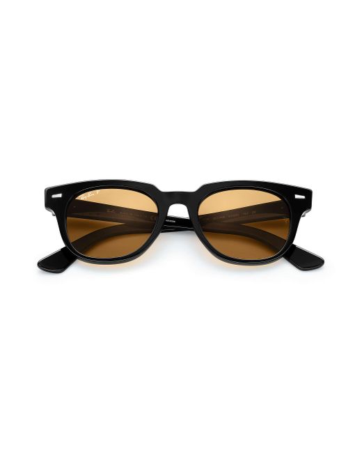 Meteor classic Unisex Sunglasses Ray-Ban en coloris Black
