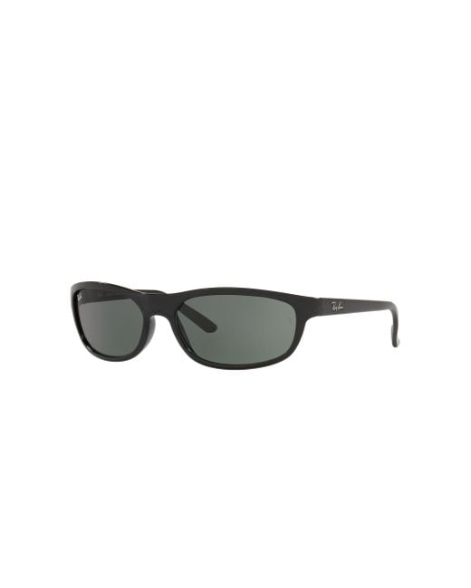 Ray Ban Sunglasses Male Rb4114 Black Frame Green Lenses 62 18