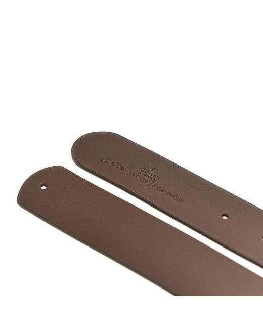 Gucci Natural Double G Reversible Belt for men