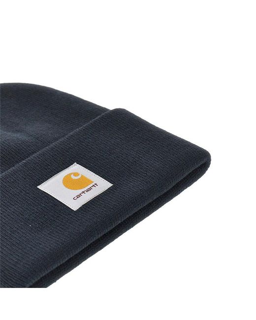 Beanie Con Patch Logo di Carhartt in Blue da Uomo