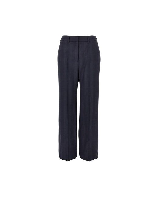 BLAZE Blue 'Fox' Pants With Darts