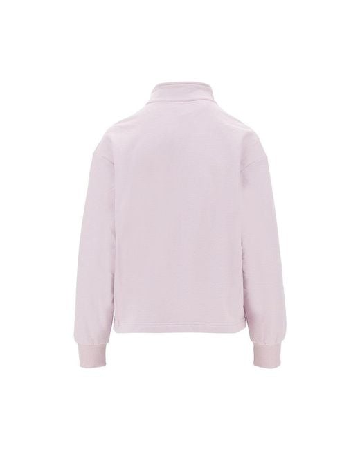 Patagonia Purple 'Ahnya' Half-Zip Sweatshirt