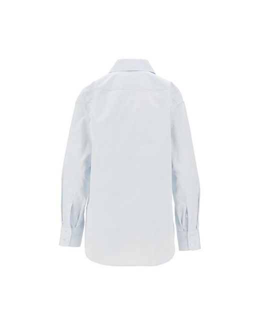 Seafarer Blue 'Kim' Poplin Shirt