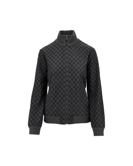 Felpa Full-Zip di Gucci in Black
