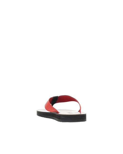 Senso Red 'Xylon' Thong Slides