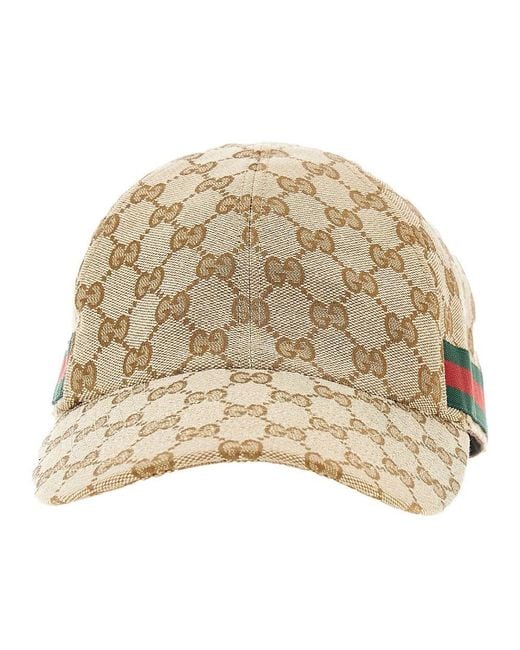 Gucci Natural Original Gg Baseball Cap for men