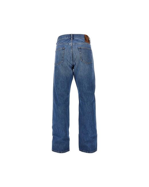 Valentino Blue Regular Fit Jeans for men