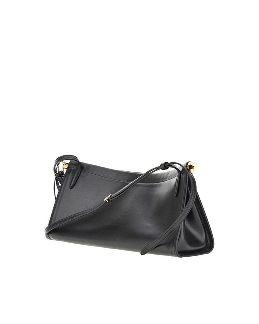Alaïa Black Medium 'Le Click East West' Leather Bag