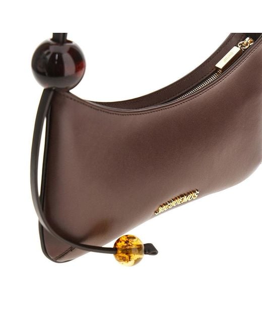 Borsa A Spalla 'Le Bisou Perle' Donna di Jacquemus in Brown