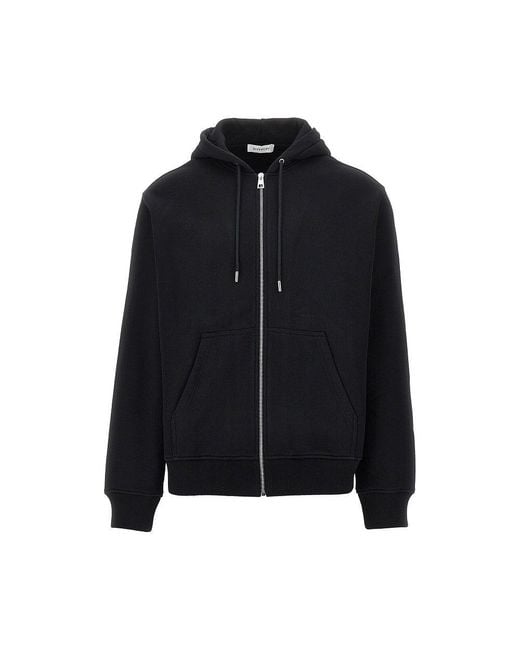 Givenchy Black Photographic Negative Print Full-Zip Hoodie for men