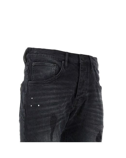 Purple Brand Black Brand Stretch Denim 'P002' Jeans for men