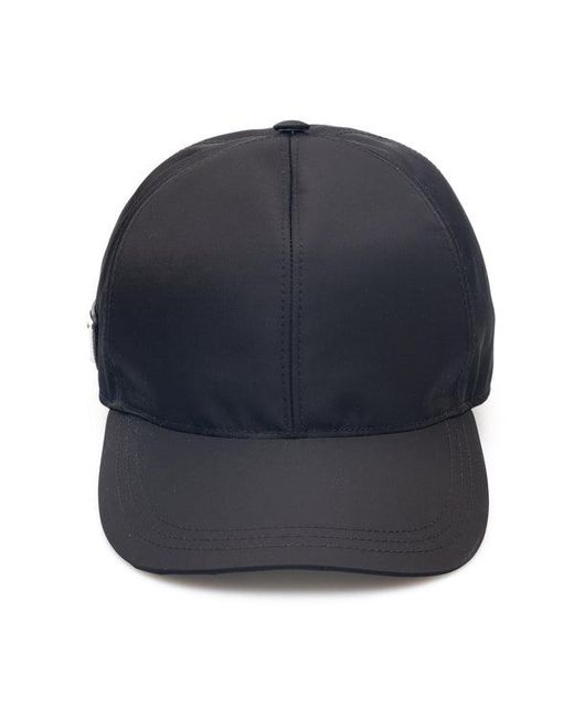 Prada Blue Re-Nylon Baseball Hat for men