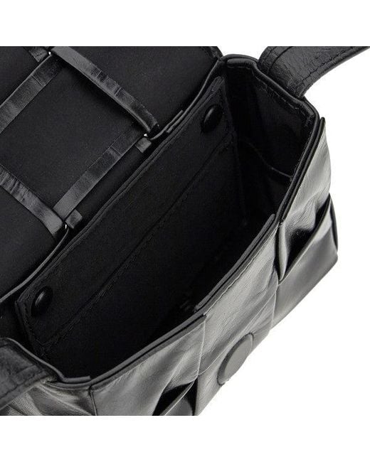 Bottega Veneta Black 'Candy Cassette' Crossbody Mini Bag for men
