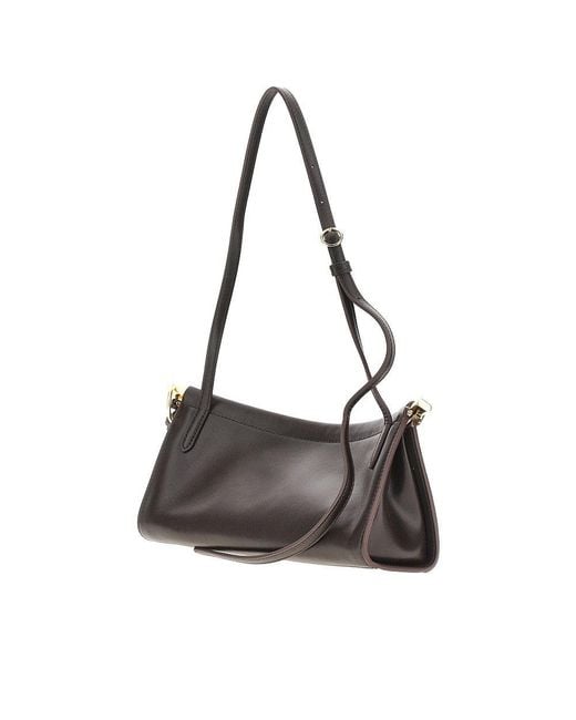 Alaïa Black Leather Small 'Le Click East West' Bag