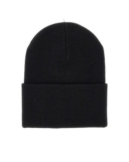 Beanie Con Patch Logo di Carhartt in Black da Uomo