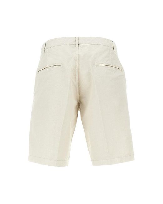 Aspesi Natural Cotton Bermuda Shorts for men