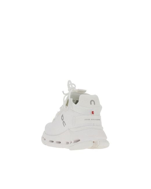 On Shoes White Cloudnova 2 Sneakers