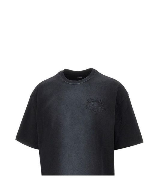 Amiri Black 'Arts District' T-Shirt for men