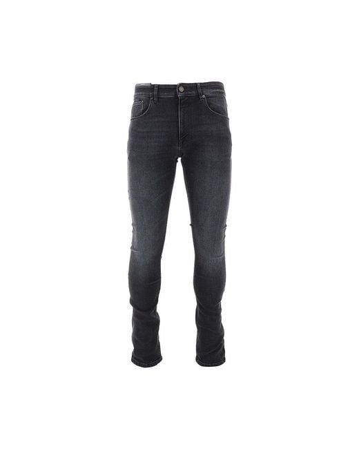 PT Torino Blue 'Jazz' Stretch Denim Jeans for men