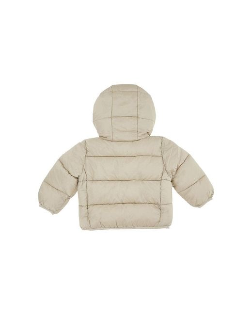 Save The Duck Natural 'Jody' Animal-Free Padded Jacket Kids