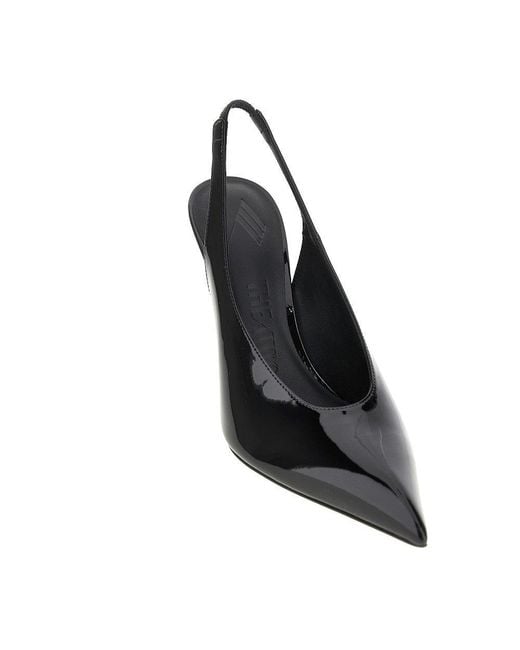 Slingback 'Viper' di The Attico in Black