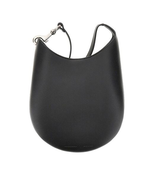 Phoebe Philo Black Leather Mini 'Bean' Slin Bag