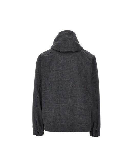 Blouson Laminar di Herno in Gray da Uomo