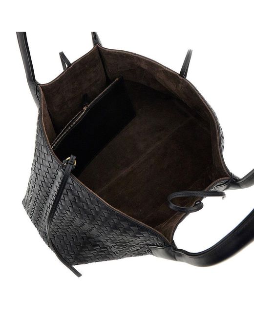 Bottega Veneta Black 'Pinacoteca' Reversible Leather Bag