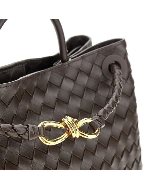 Bottega Veneta Metallic Medium 'Andiamo' Bag