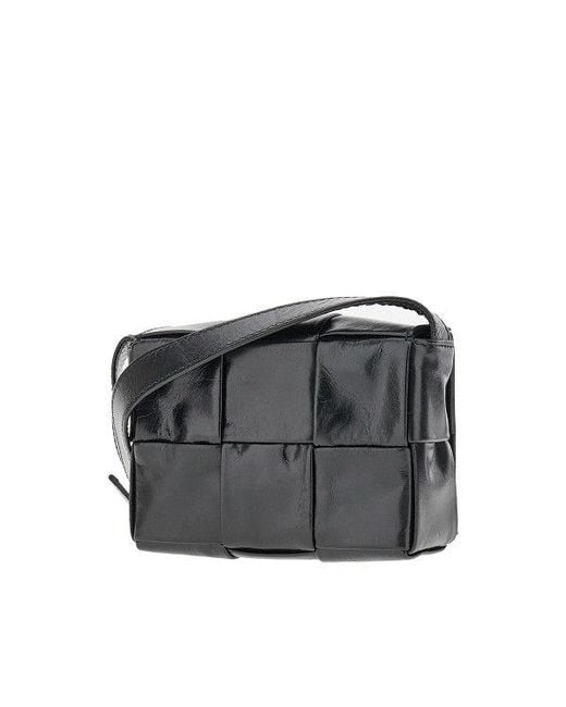 Bottega Veneta Black 'Candy Cassette' Crossbody Mini Bag for men